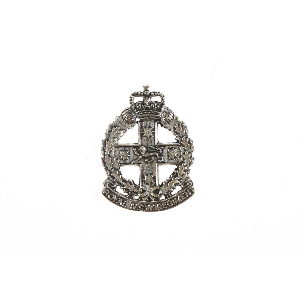 The Royal New South Wales Regiment Pewter Lapel Pin (RNSWR) - Buckingham Pewter