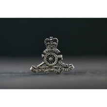 Load image into Gallery viewer, Royal Australian Artillery Pewter Lapel Pin (RAA) - Buckingham Pewter
