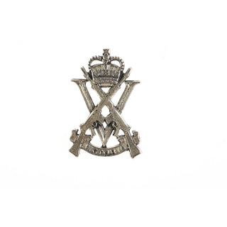 The Royal Victoria Regiment Pewter Lapel Pin (RVR) - Buckingham Pewter